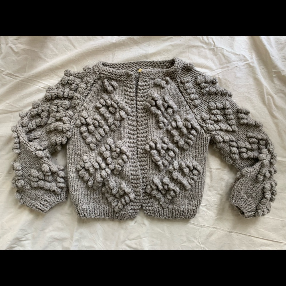 Beautiful grey Matta wool sweater.